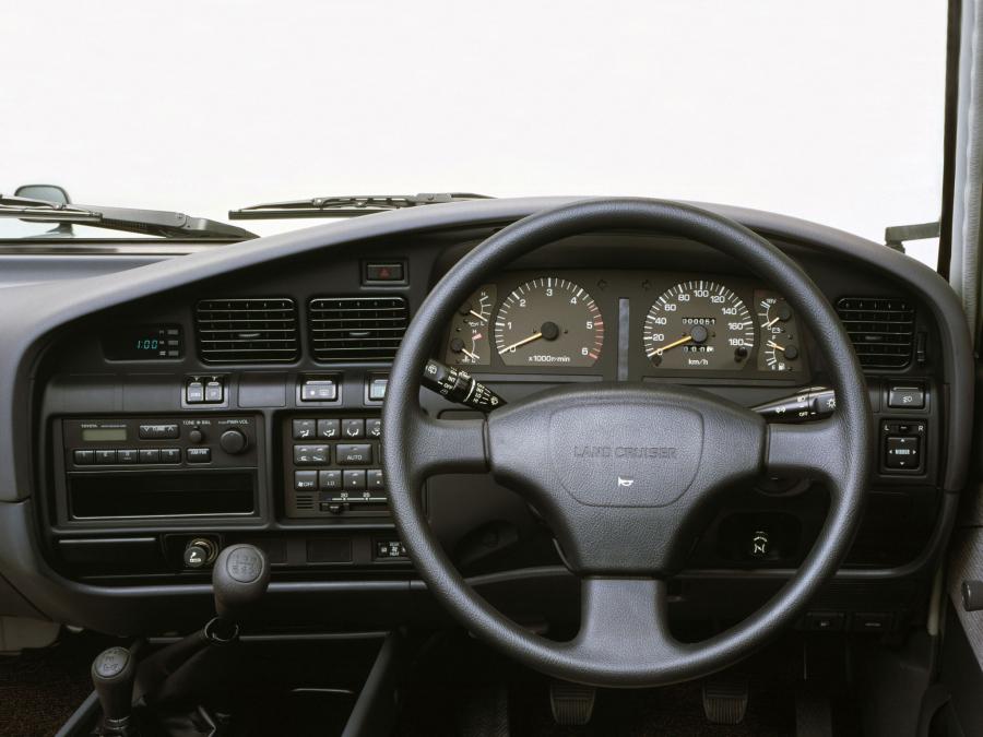  Toyota Land Cruiser 80 VAN STD 1989 года  (JP) (фото 2 из 3)